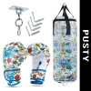 Zestaw dla dzieci Cartoon Blue PUSTY Worek + rękawice - 70 cm