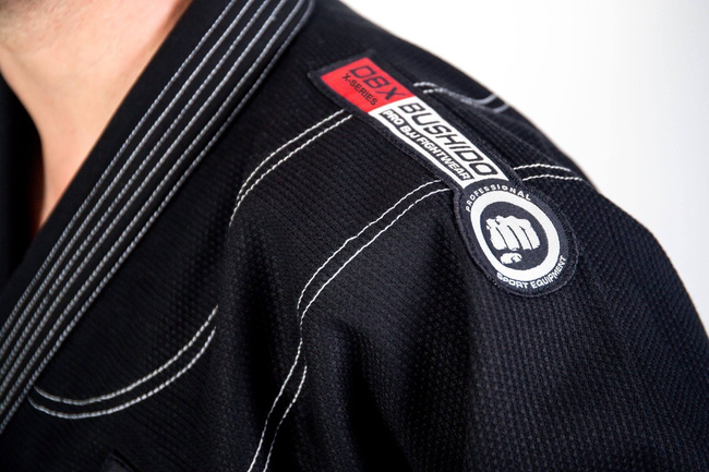 Kimono / GI do BJJ dla dzieci Czarne + pas GRATIS - X-SERIES M1