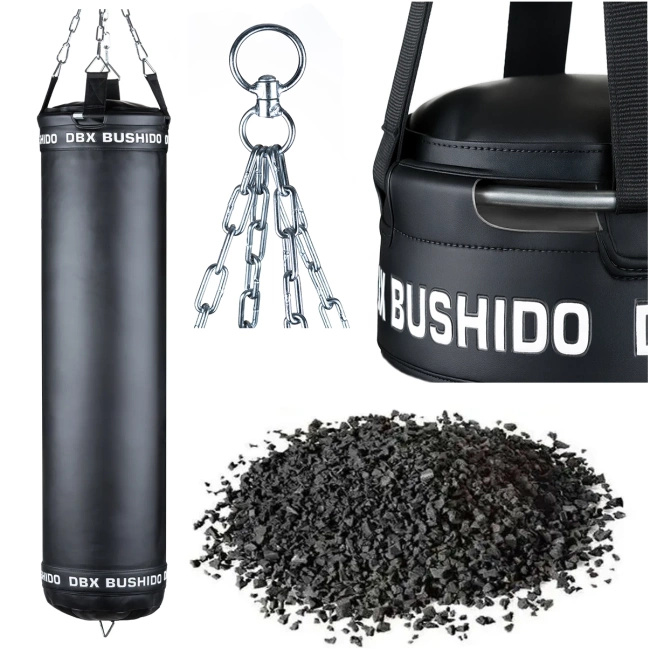 Worek bokserski PREMIUM - SBRX Black - 130cm / 55kg | DBX Bushido