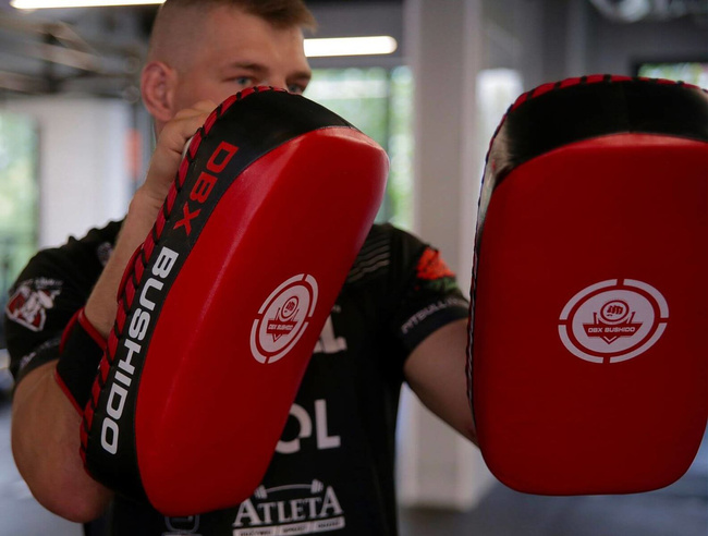 Tarcza treningowa PAO ze skóry naturalnej | 1 sztuka