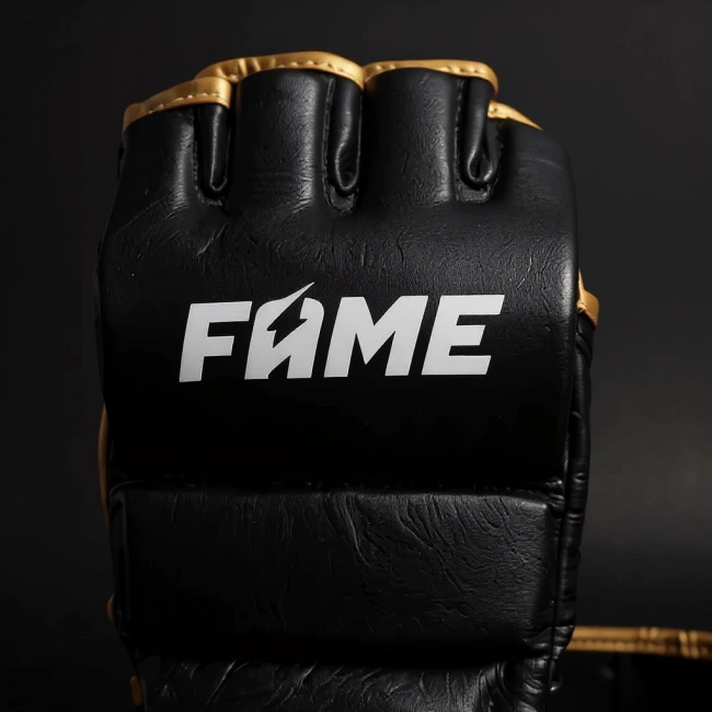 Rękawice FAME MMA ze skóry naturalnej | DBX Bushido