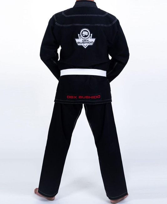  OFERTA SPECJALNA! PRZECZYTAJ OPIS! - Kimono / GI do treningu BJJ - Czarne DBX ELITE A3 + PAS
