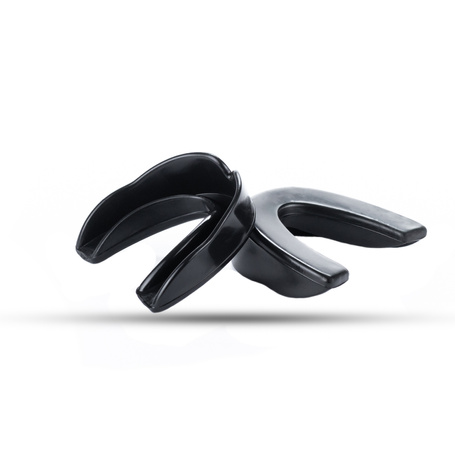 Ochraniacz na zęby + pudełko - czarny | Standard