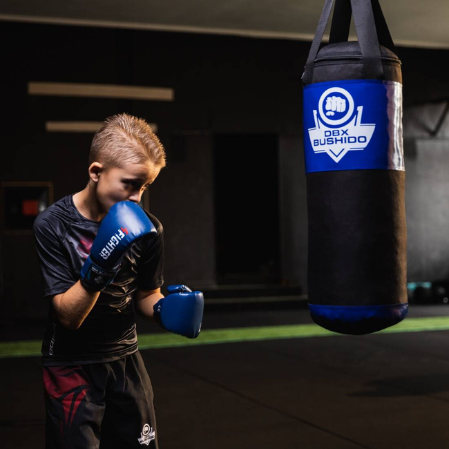Worek bokserski dla dzieci - Kids Blue - 60 cm / 7 kg | DBX Bushido