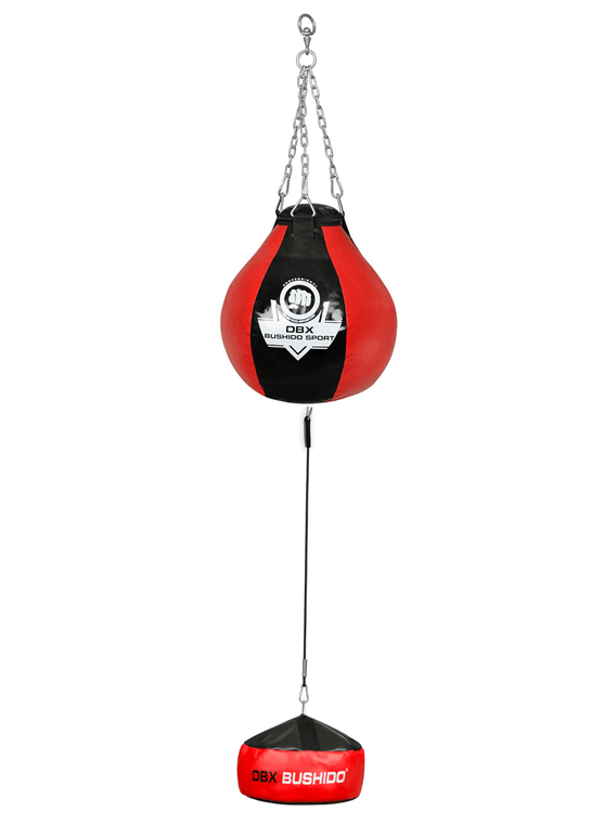 15 kg - Grusza bokserska SK15 - Czarno - Czerwona