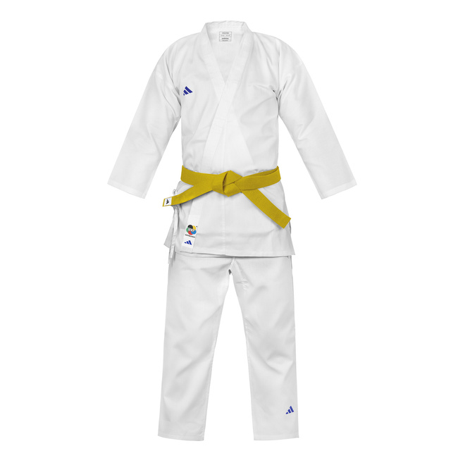 Kimono do Karate  - Karatega  Adidas WKF z białym pasem - 110-120 cm