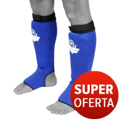 OFERTA SPECJALNA! PRZECZYTAJ OPIS! - Elastyczne ochraniacze na piszczele M - Shinrage Blue