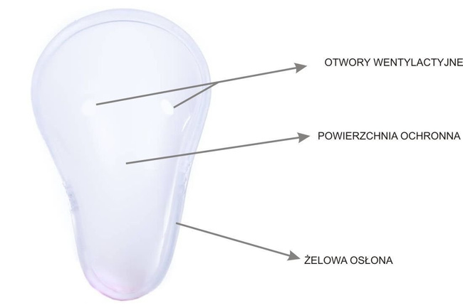 Suspensor Męski Ochraniacz Krocza - Biały - XL | DBX Bushido