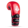 Rękawice bokserskie ze skóry naturalnej Warrior RED | DBX Bushido