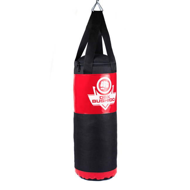 60 cm / 7 kg - Worek bokserski dla dzieci 60 cm x 22 cm - czerwony