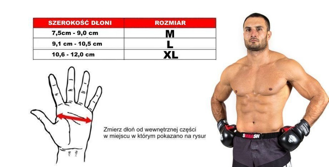 E1V1 Rękawice do MMA DBX BUSHDIO E1V1 L