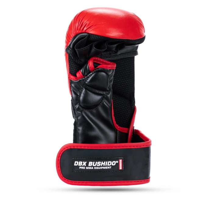 Rękawice MMA sparingowe XL - Warrior Red - Legacy Series | DBX Bushido