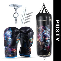 Zestaw dla dzieci Leon PUSTY Worek + rękawice - 65 cm