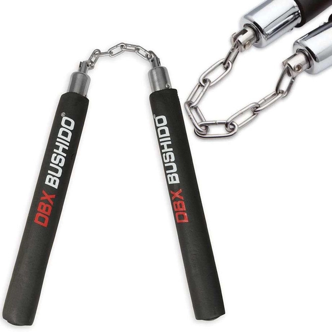 Nunchaku treningowe na łańcuszkach DBX BUSHIDO ARW-5049