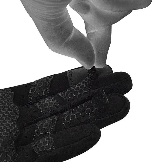 Rękawiczki na siłownię RDX W1FB-M Czarne