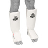 OFERTA SPECJALNA! PRZECZYTAJ OPIS! - Elastyczne ochraniacze na piszczele L - Shinrage White