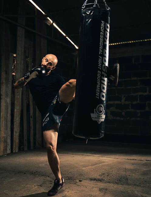 Worek bokserski - SBRX Black - 130 cm / 60 kg | DBX Bushido