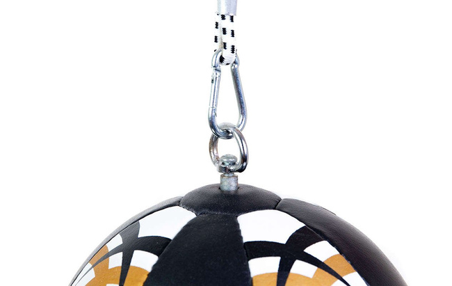 69 cm - Piłka refleksowa ze skóry naturalnej