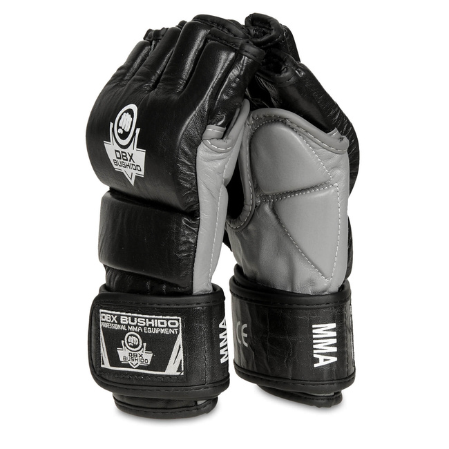 BUDO-E 1 - Skórzane rękawice treningowe do MMA, Krav Magi -XL