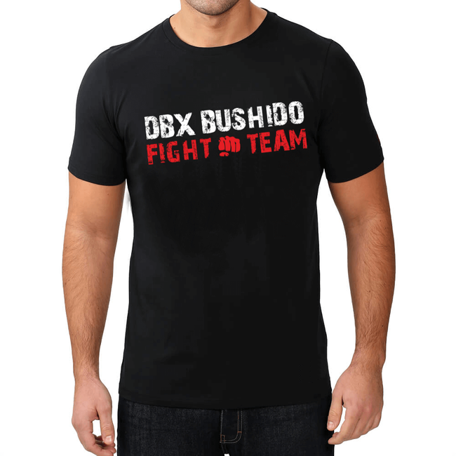 FIGHT TEAM - T-Shirt KOSZULKA BAWEŁNIANA DBX BUSHIDO   KT13-L