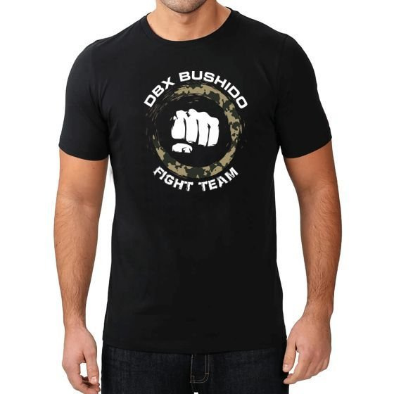 FIGHT TEAM - T-Shirt KOSZULKA BAWEŁNIANA DBX BUSHIDO  KT14-XL