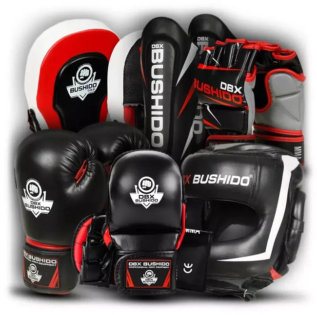 Kolekcja sprzętu MMA DBX BUSHIDO "WARRIOR"