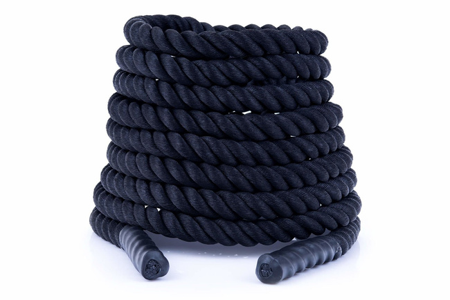Lina Treningowa - Power Rope  Battle Rope Polyester- Nylon 40mm 12M 