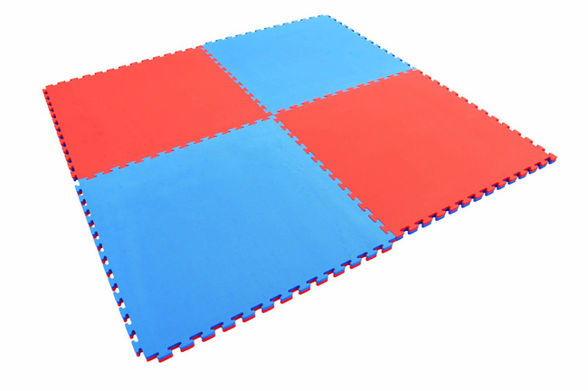 Mata do ćwiczeń z Ceryfikatem Bezpieczeństwa - Puzzle 1x1m - Tatami 4 cm