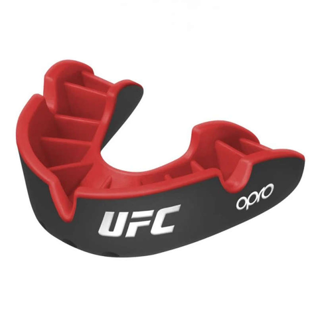 Ochraniacz na zęby firmy Opro + pudełko - czarny - UFC Silver