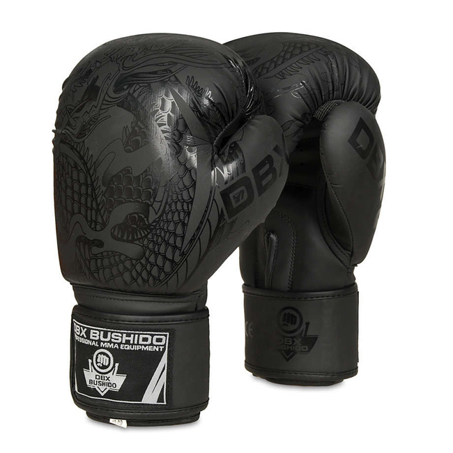 Rękawice bokserskie sparingowe DBX BUSHIDO "Black Dragon" B-2v18 16oz