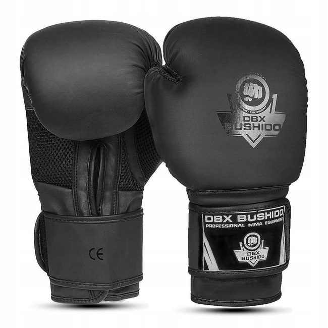 Rękawice bokserskie treningowe z systemem Active Clima  "BLACK MASTER"  10oz