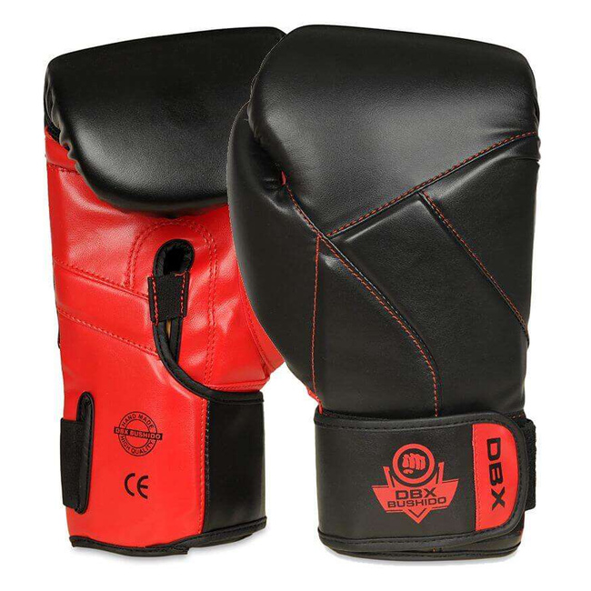 Rękawice do Kickboxingu | Muay Thai "HAMMER - RED"  14 oz