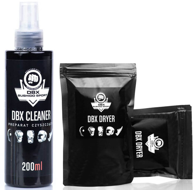 Zestaw DBX Dryer + Cleaner - do odświeżania i czyszczenia sprzętu sportowego 